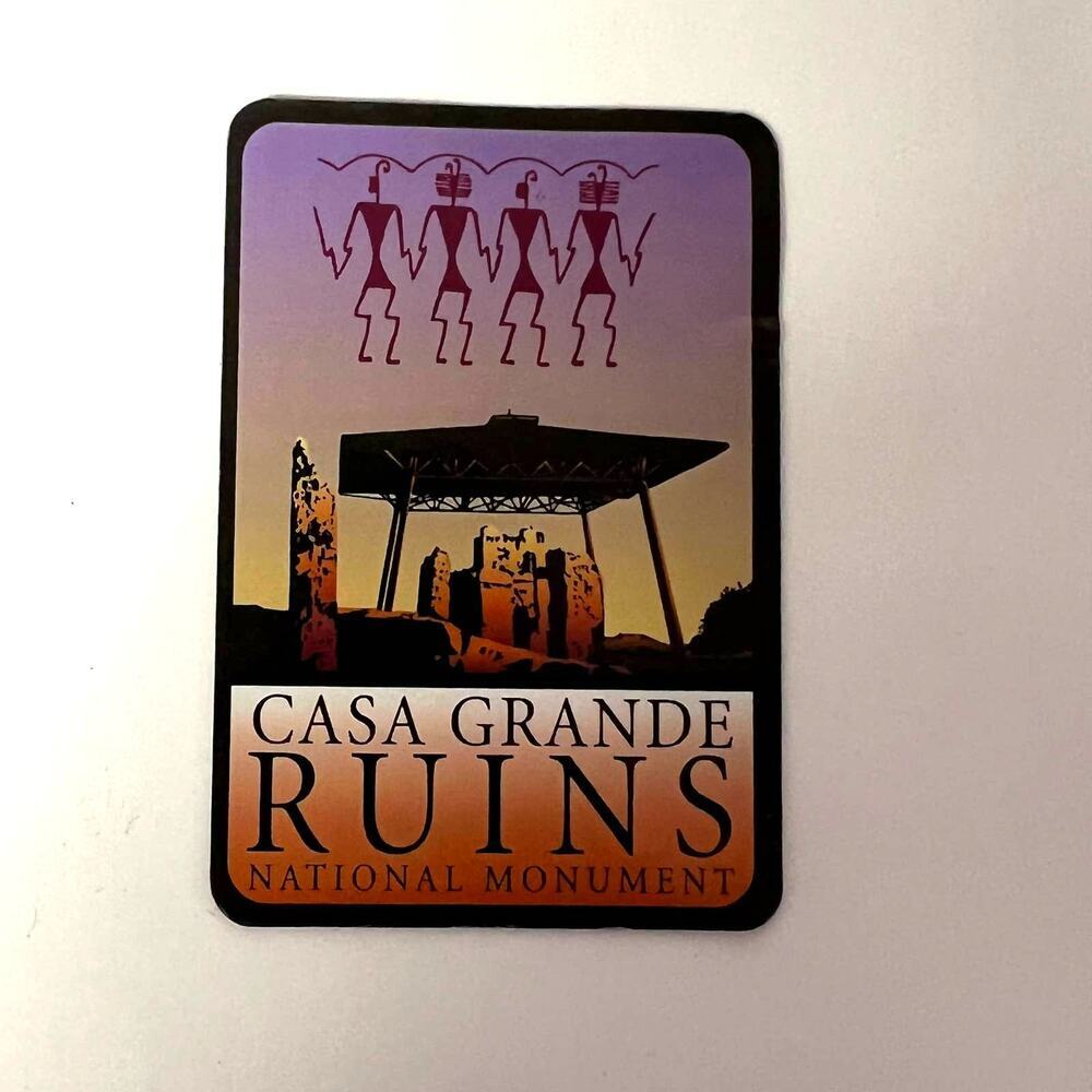Casa Grande Ruins Refrigerator Magnet, Tourist Souvenir‎ Magnet